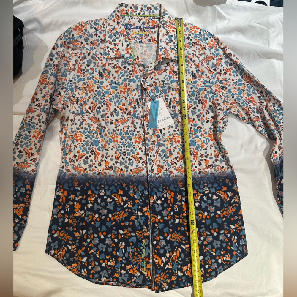Robert Graham Multicolor Abstract Shirt